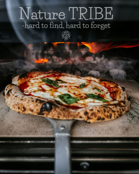 Nature TRIBE Naturupplevelser, TIPI & Lunchcafé med vedeldad pizza